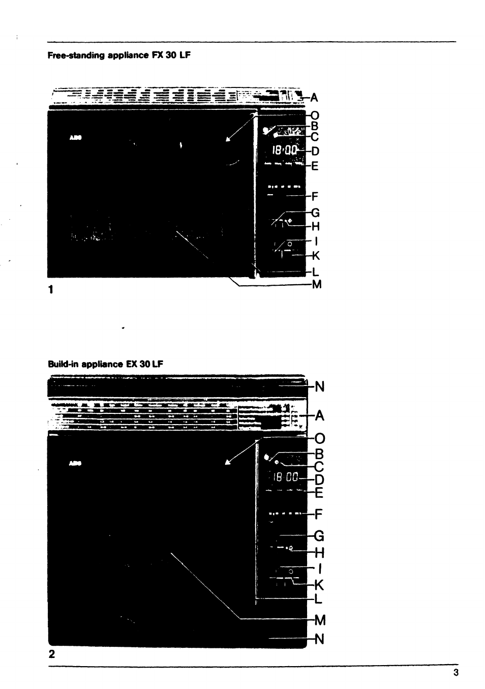 AEG EX 30LF User Manual | Page 3 / 24