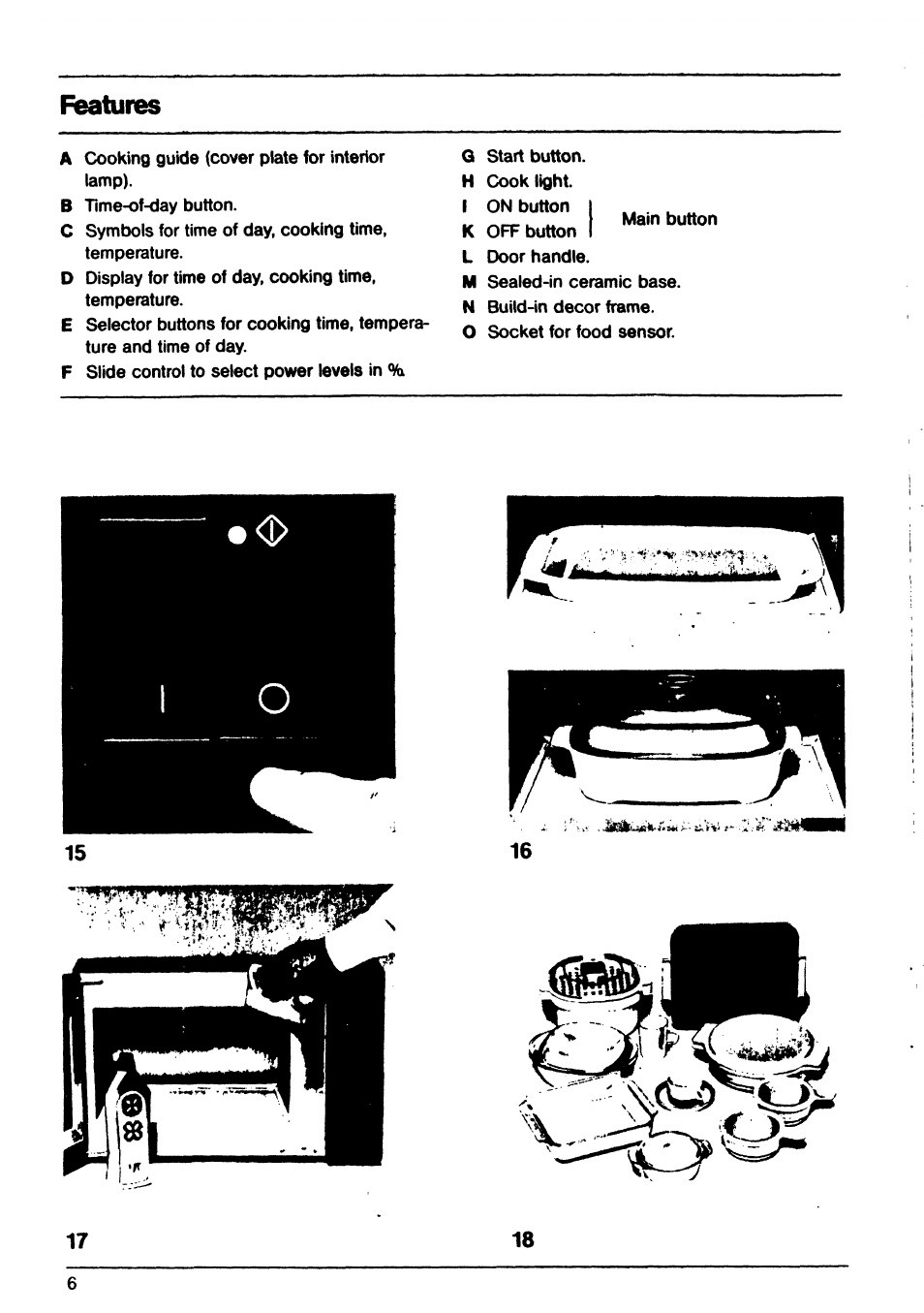 Features | AEG EX 30LF User Manual | Page 6 / 24