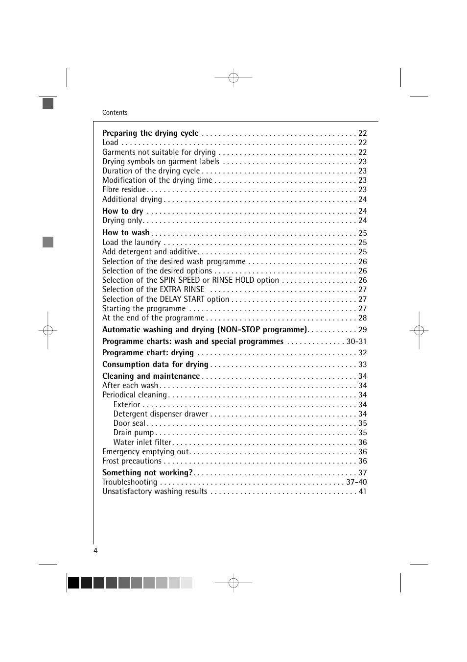 AEG LAVAMAT 12820 User Manual | Page 4 / 50