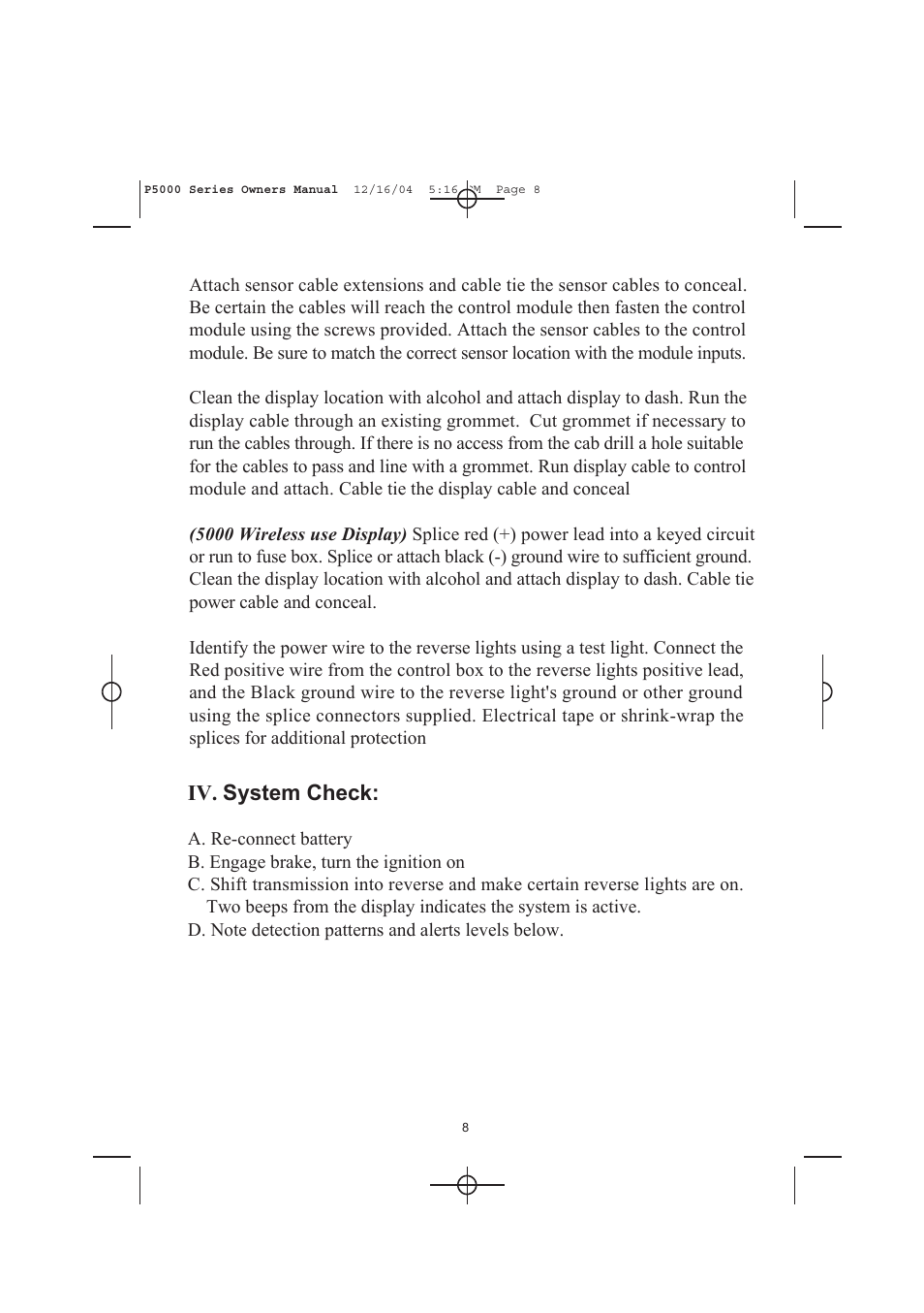 Ackton P5000 User Manual | Page 8 / 12