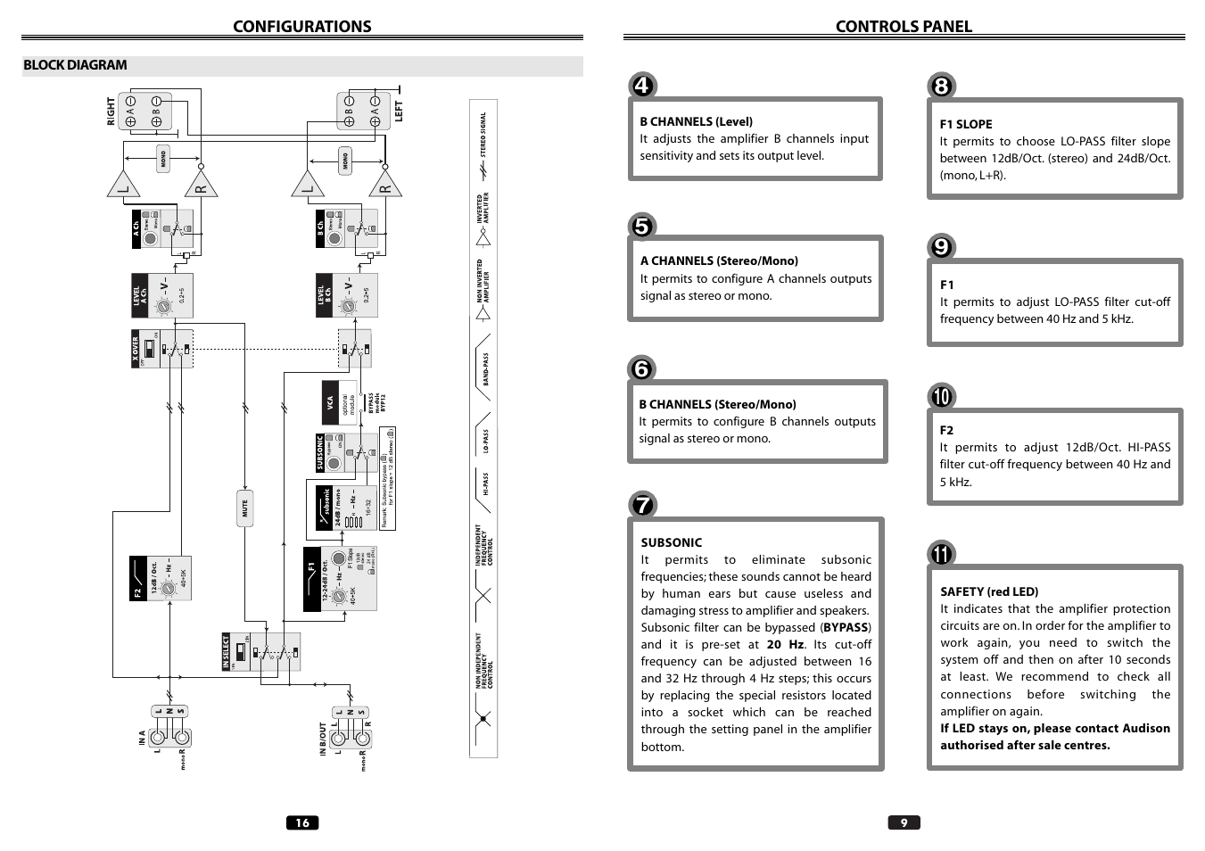 Audison LRX 4.300 User Manual | Page 9 / 12