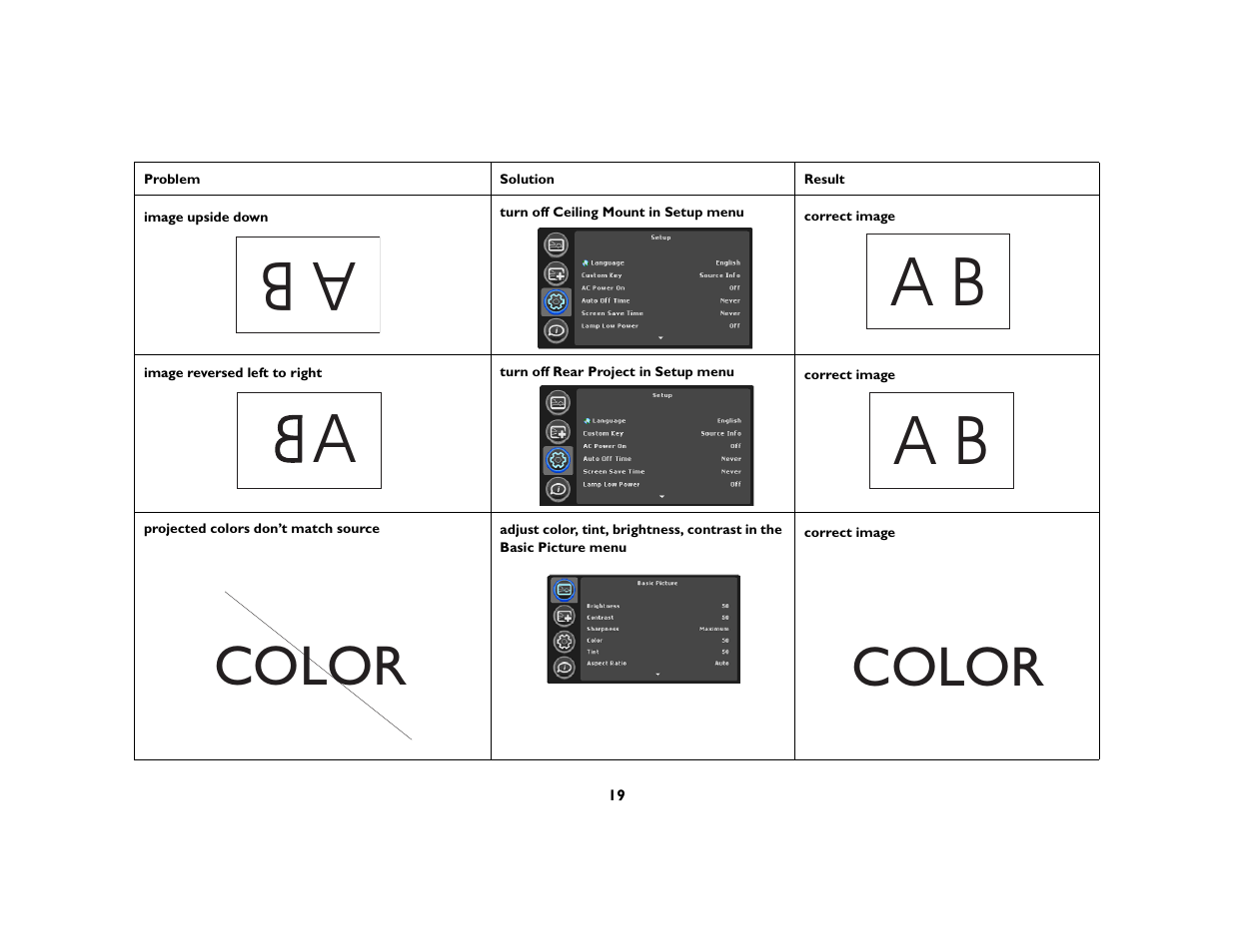 Color | AB Soft IN2106 User Manual | Page 20 / 39