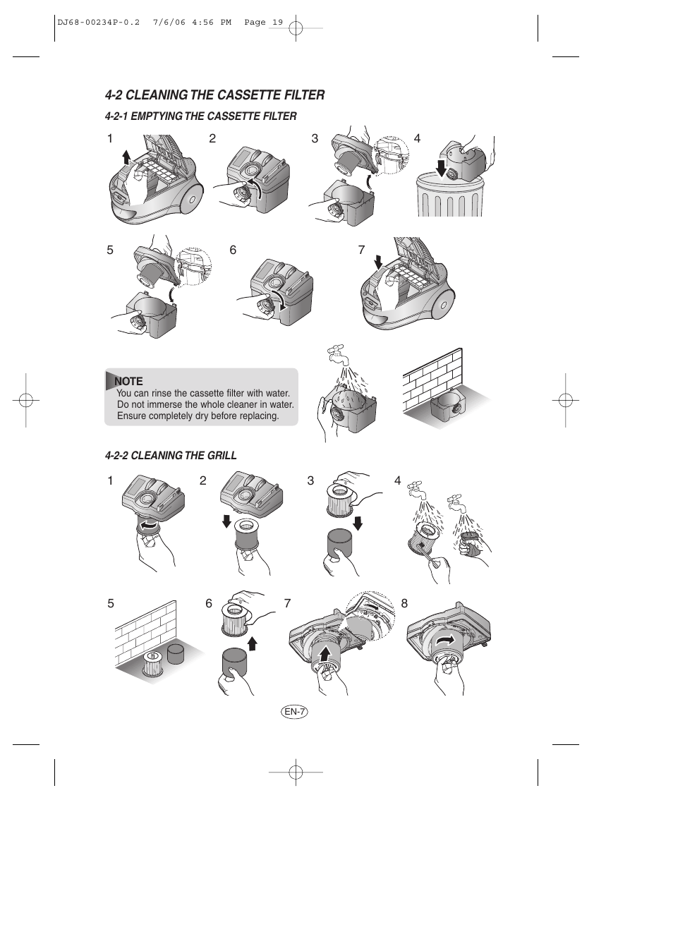 Samsung SC7840 User Manual | Page 19 / 56