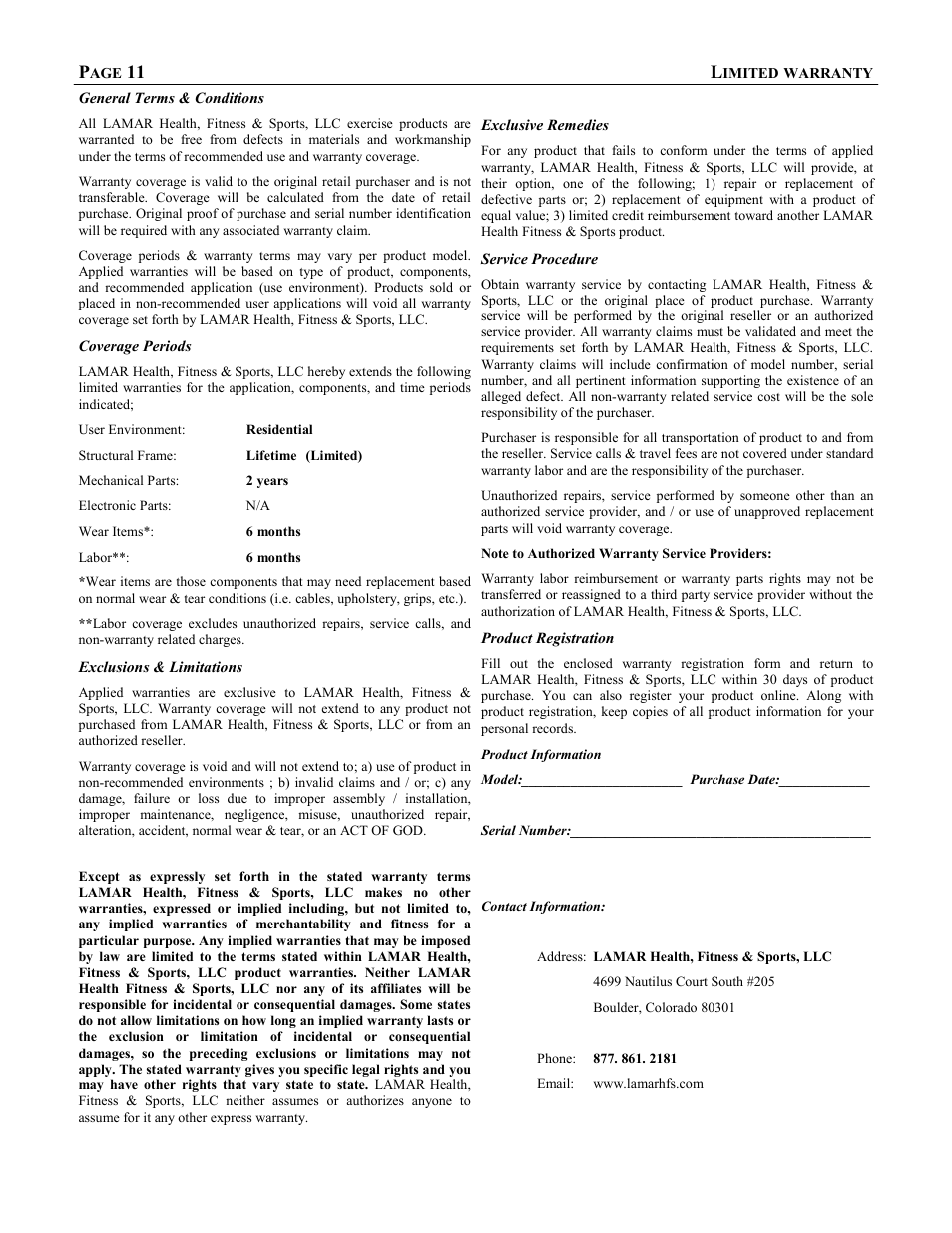 AB Soft Rotary Abdominal Back LS 526 User Manual | Page 12 / 16
