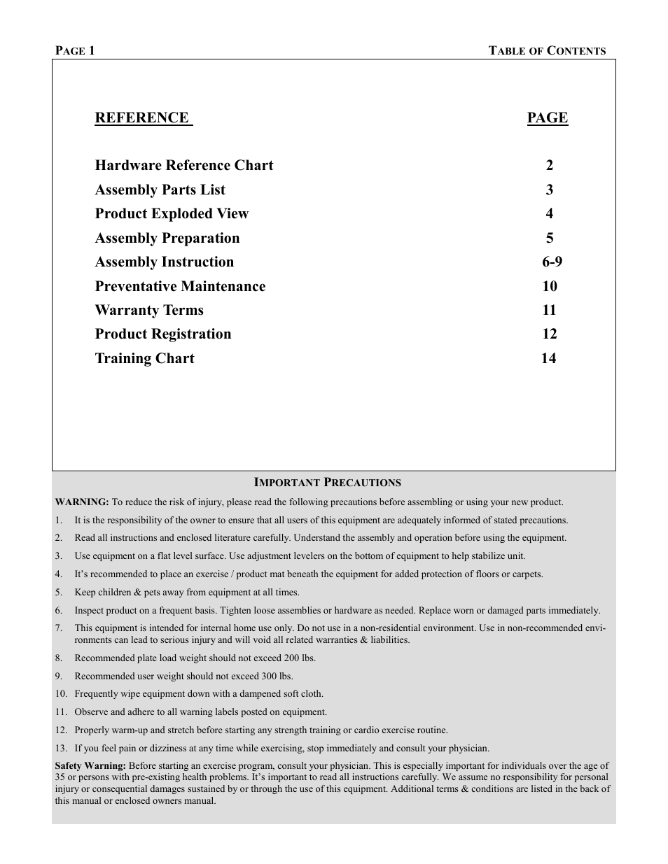 AB Soft Rotary Abdominal Back LS 526 User Manual | Page 2 / 16