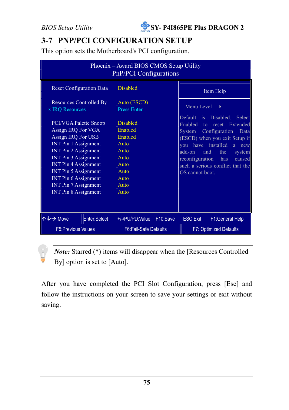 7 pnp/pci configuration setup | AB Soft ATX 12V User Manual | Page 80 / 97