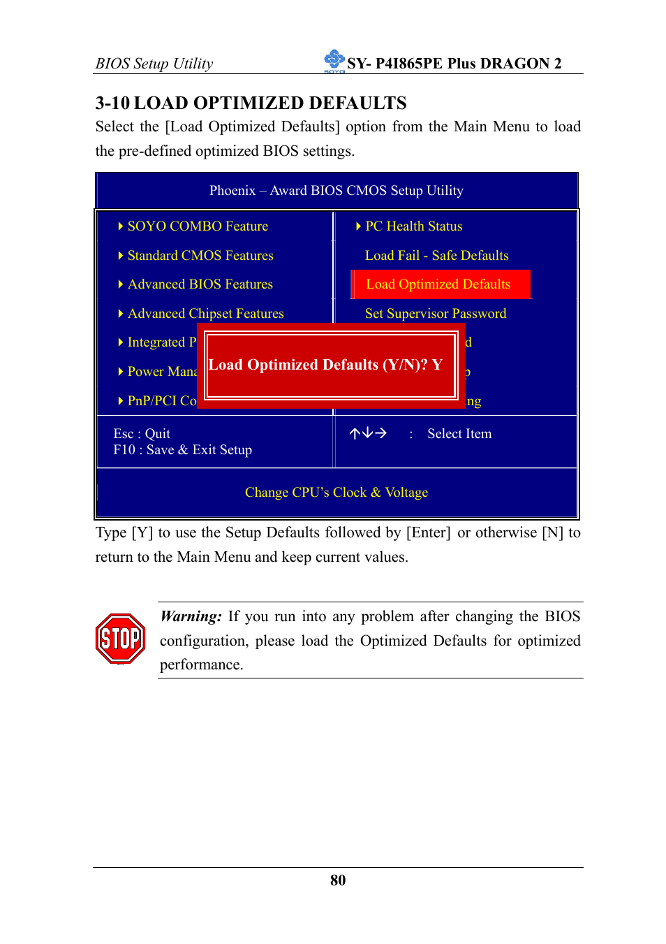 10 load optimized defaults | AB Soft ATX 12V User Manual | Page 85 / 97