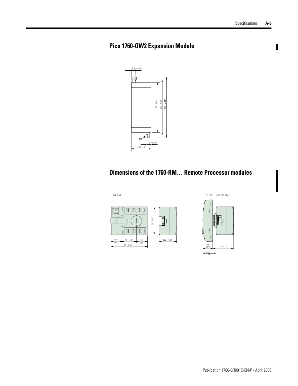 Pico 1760-ow2 expansion module | AB Soft PicoTM Controller 1760 User Manual | Page 61 / 66