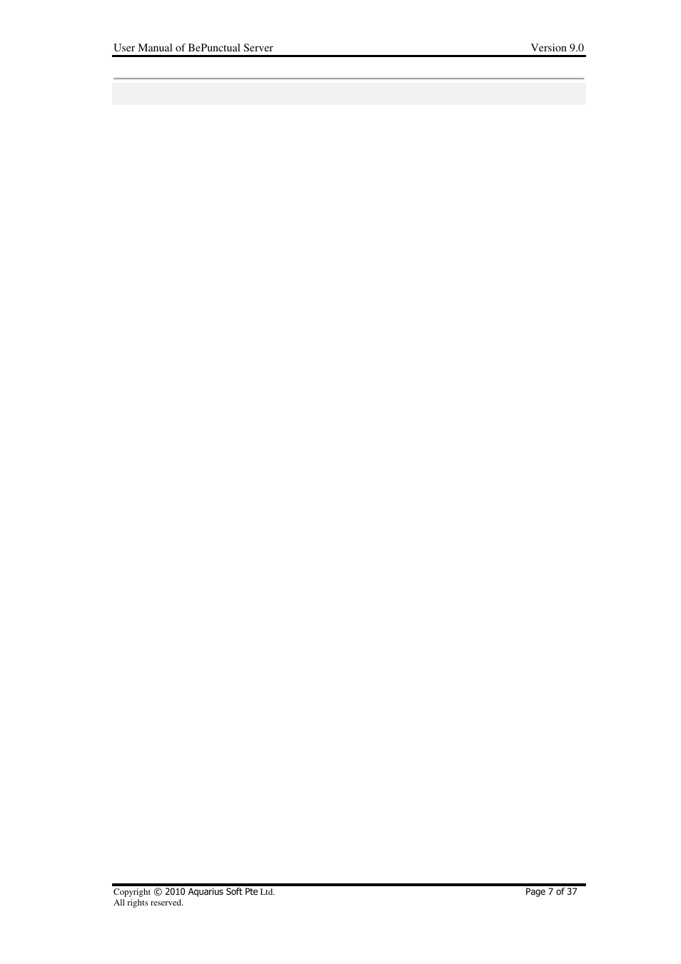 AB Soft Server BePunctual User Manual | Page 7 / 37