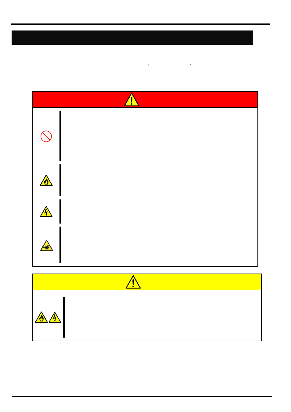 Precautions for safety, General precautions, Precautions for use | AB Soft SigmaBlade N8406-026 User Manual | Page 20 / 62
