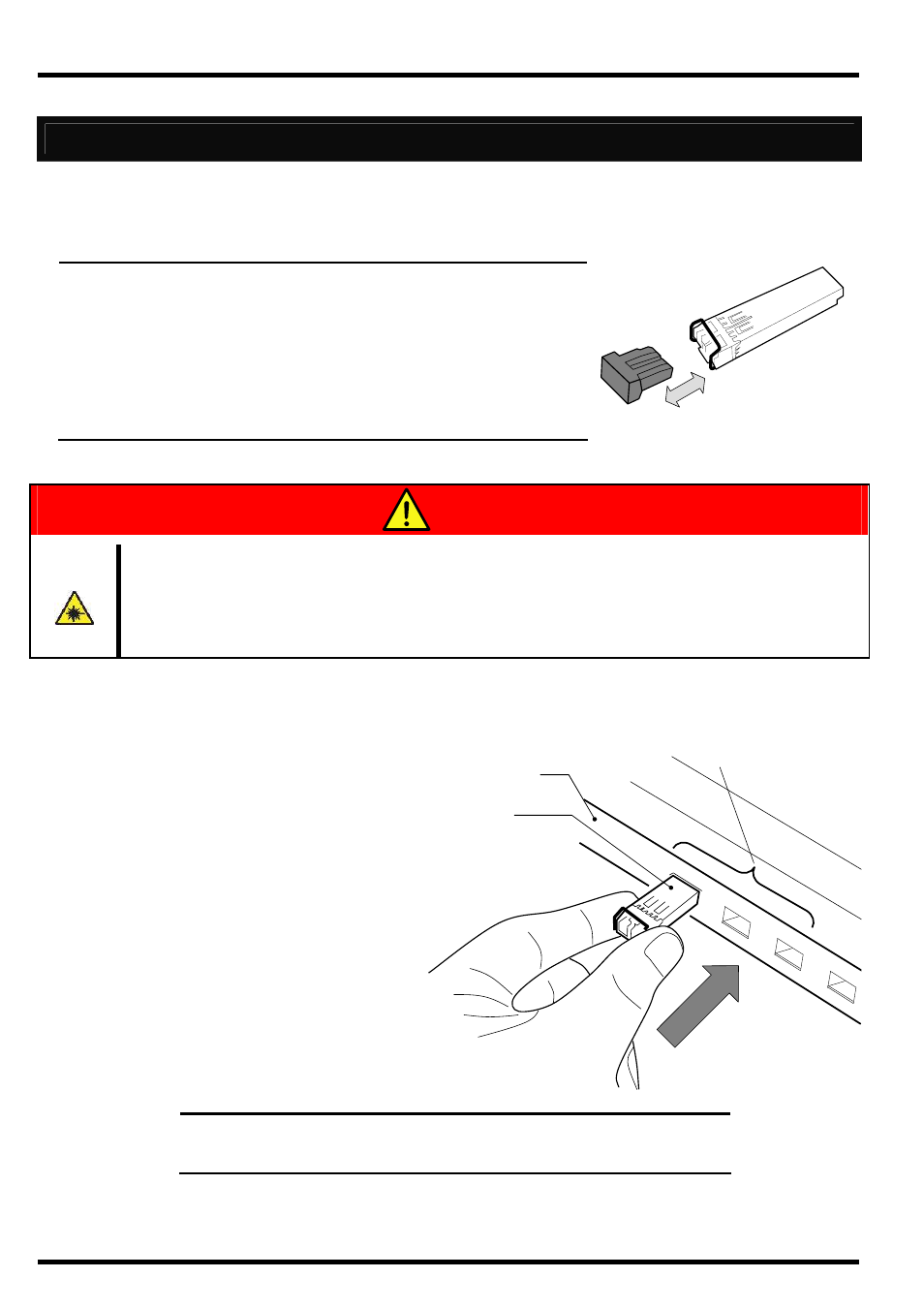 Installing and removing xfp module, Installing xfp module | AB Soft SigmaBlade N8406-026 User Manual | Page 54 / 62