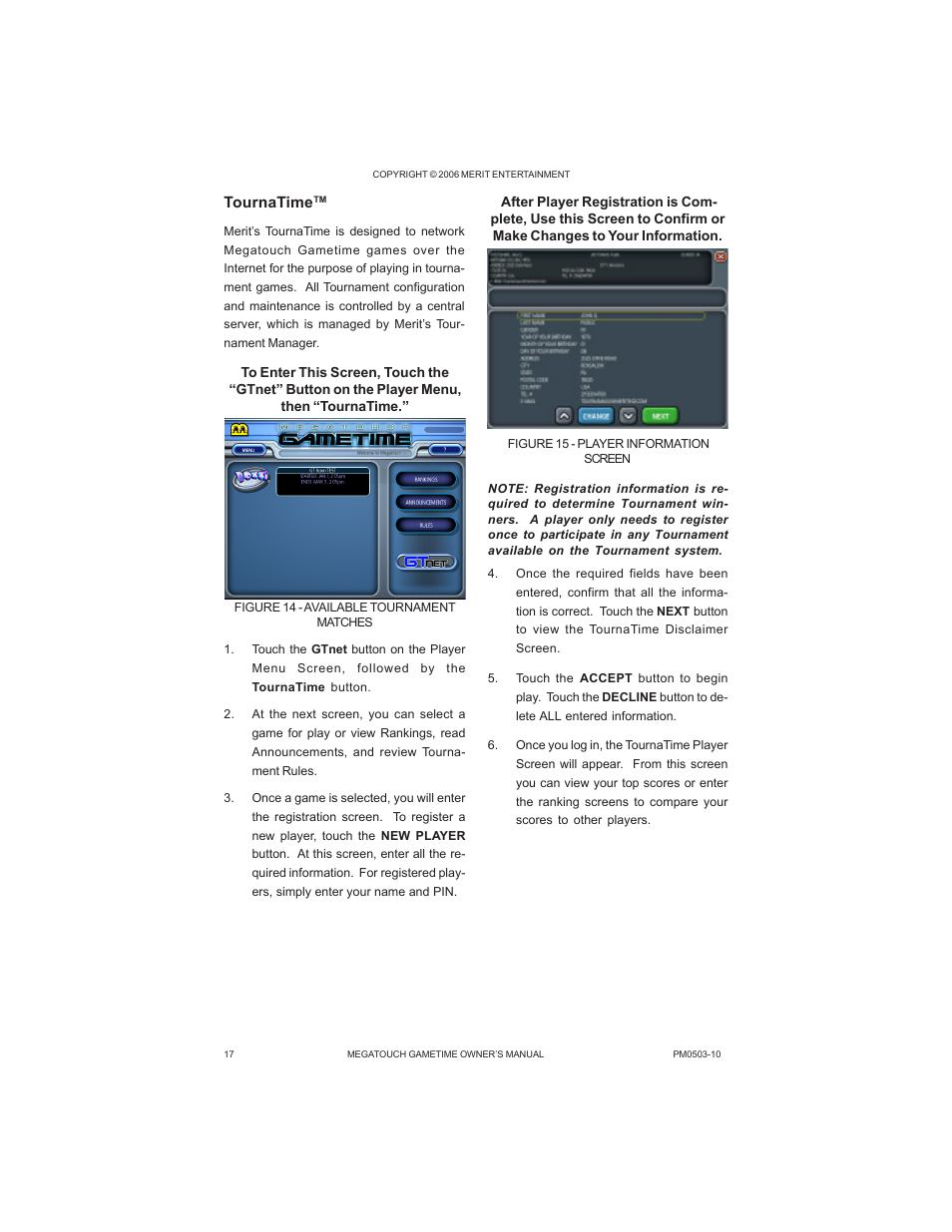 AB Soft Megatouch Gametime PM0503-10 User Manual | Page 20 / 36