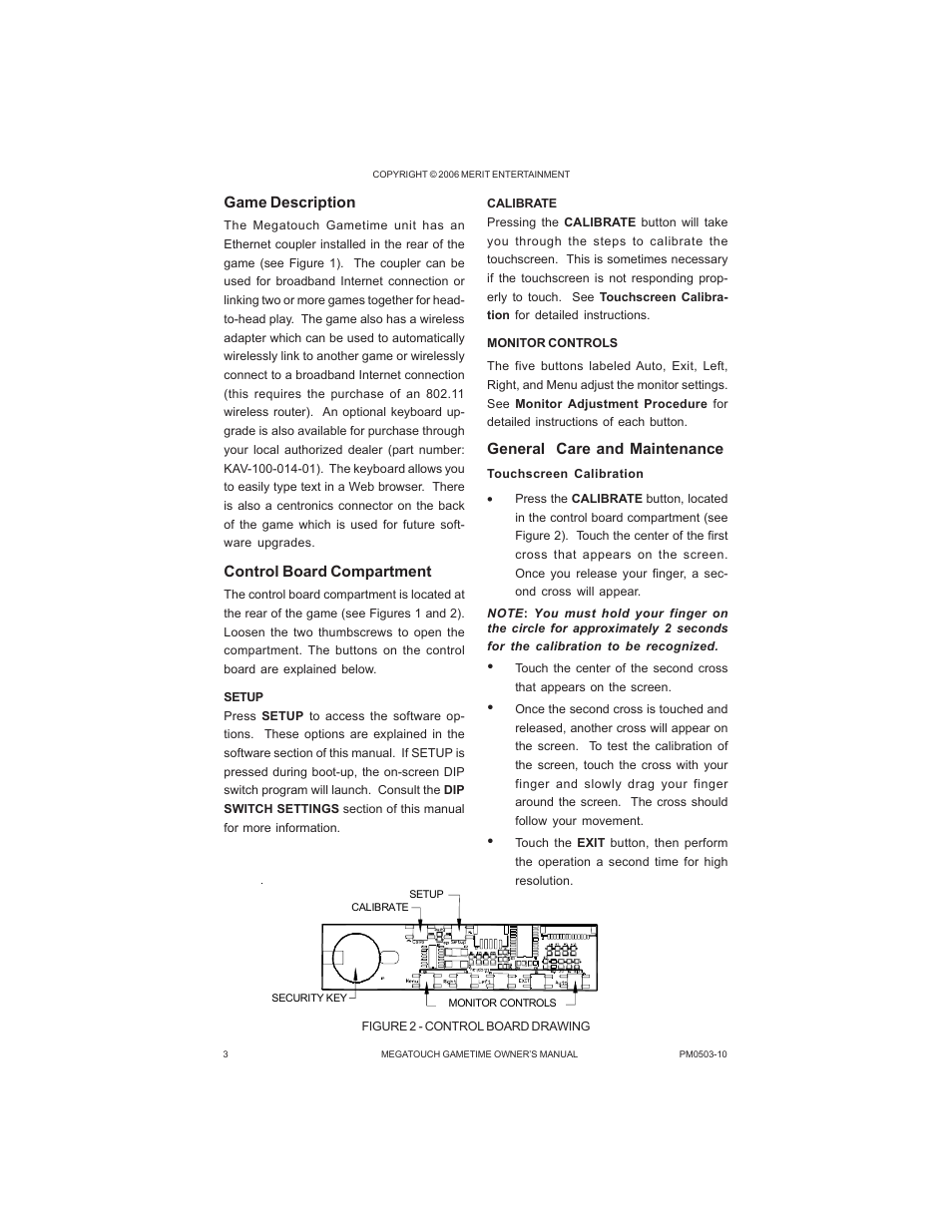 AB Soft Megatouch Gametime PM0503-10 User Manual | Page 6 / 36