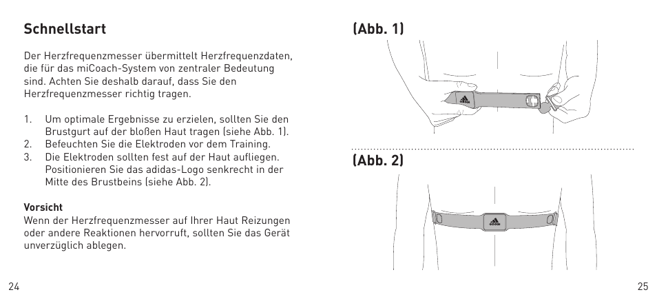 Adidas Heart Rate Monitor User Manual | Page 13 / 85