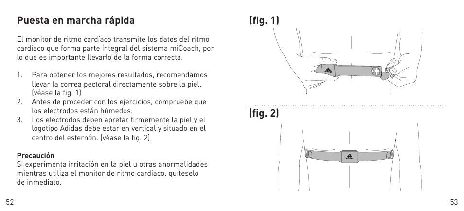 Adidas Heart Rate Monitor User Manual | Page 27 / 85