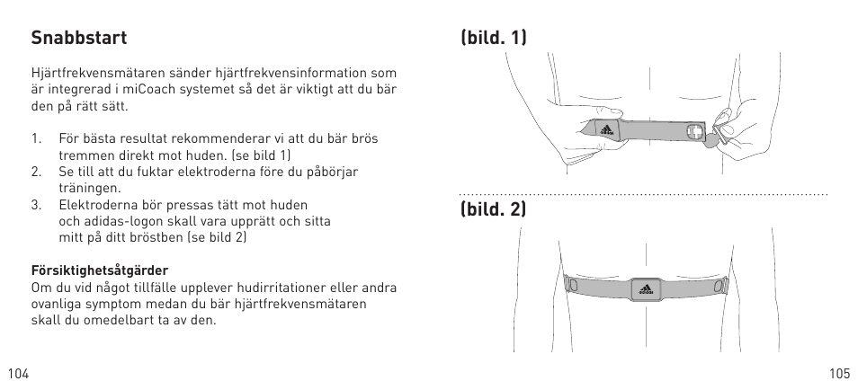 Adidas Heart Rate Monitor User Manual | Page 53 / 85