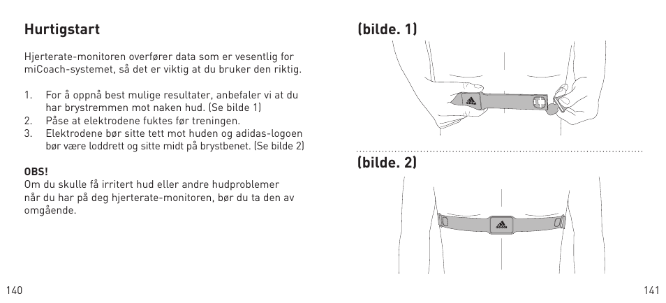Adidas Heart Rate Monitor User Manual | Page 71 / 85