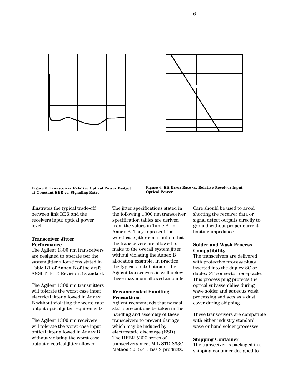 Agilent Technologies HFBR 5203 User Manual | Page 6 / 20