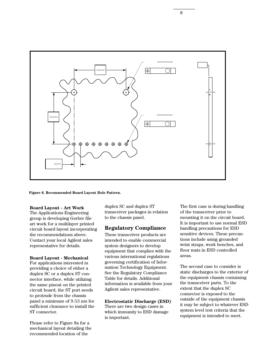 Regulatory compliance | Agilent Technologies HFBR 5203 User Manual | Page 8 / 20