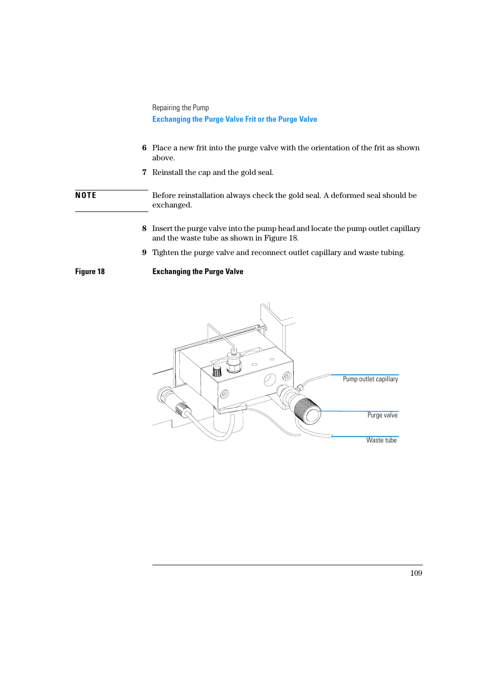 Agilent Technologies Quaternary Pump 1100 Series User Manual | Page 109 / 272