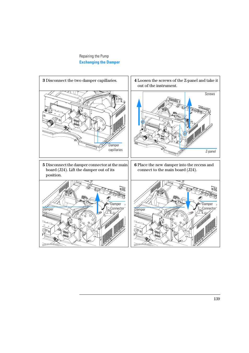 Agilent Technologies Quaternary Pump 1100 Series User Manual | Page 139 / 272