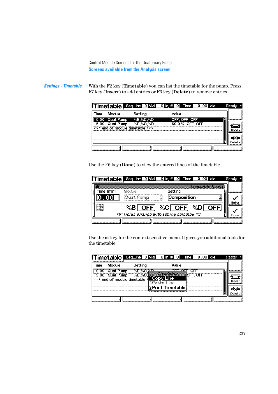 Agilent Technologies Quaternary Pump 1100 Series User Manual | Page 237 / 272