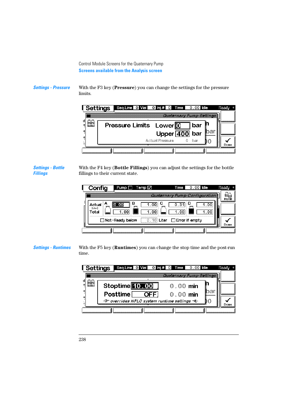 Agilent Technologies Quaternary Pump 1100 Series User Manual | Page 238 / 272