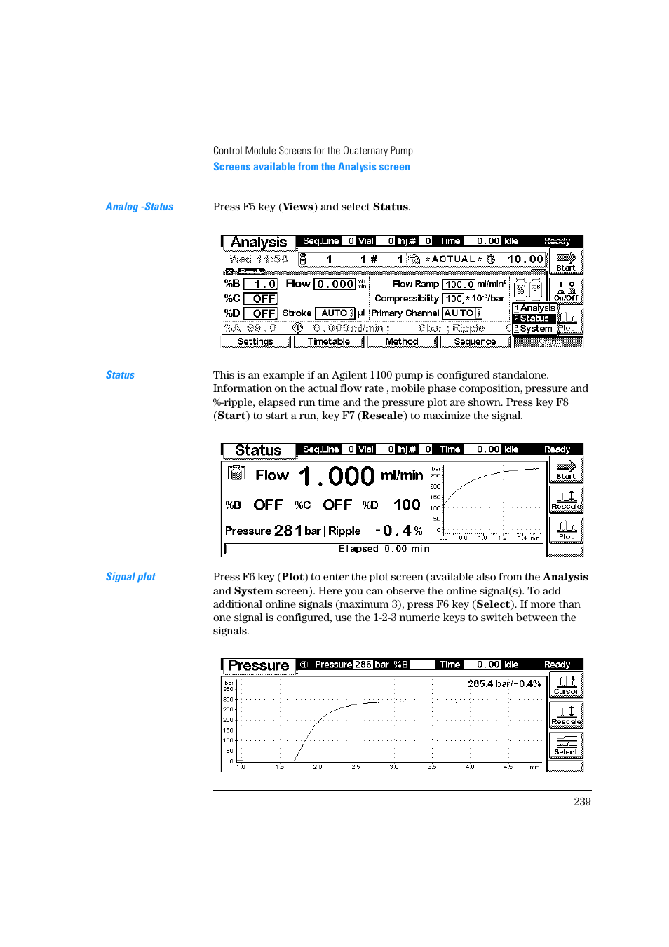Agilent Technologies Quaternary Pump 1100 Series User Manual | Page 239 / 272