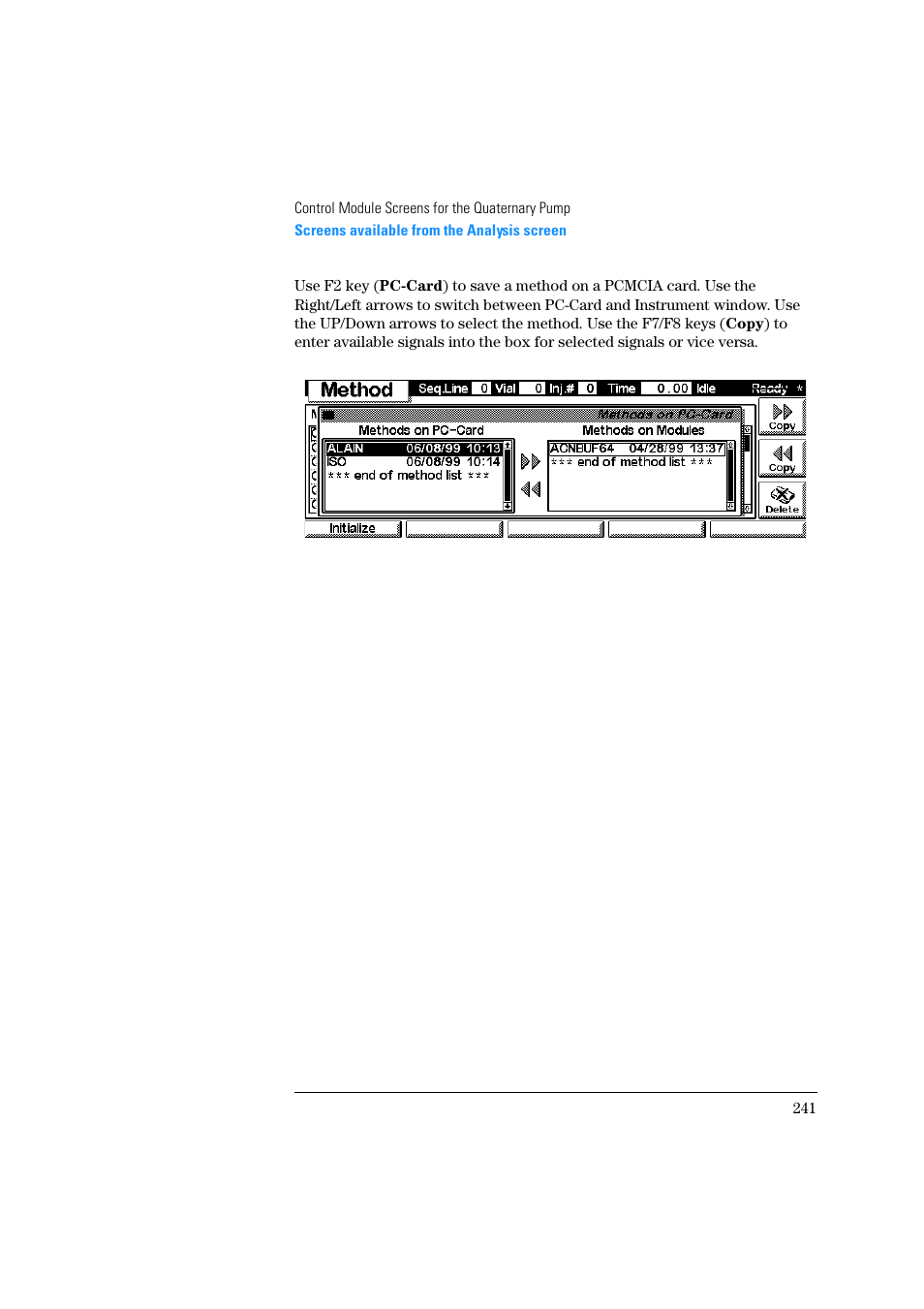 Agilent Technologies Quaternary Pump 1100 Series User Manual | Page 241 / 272