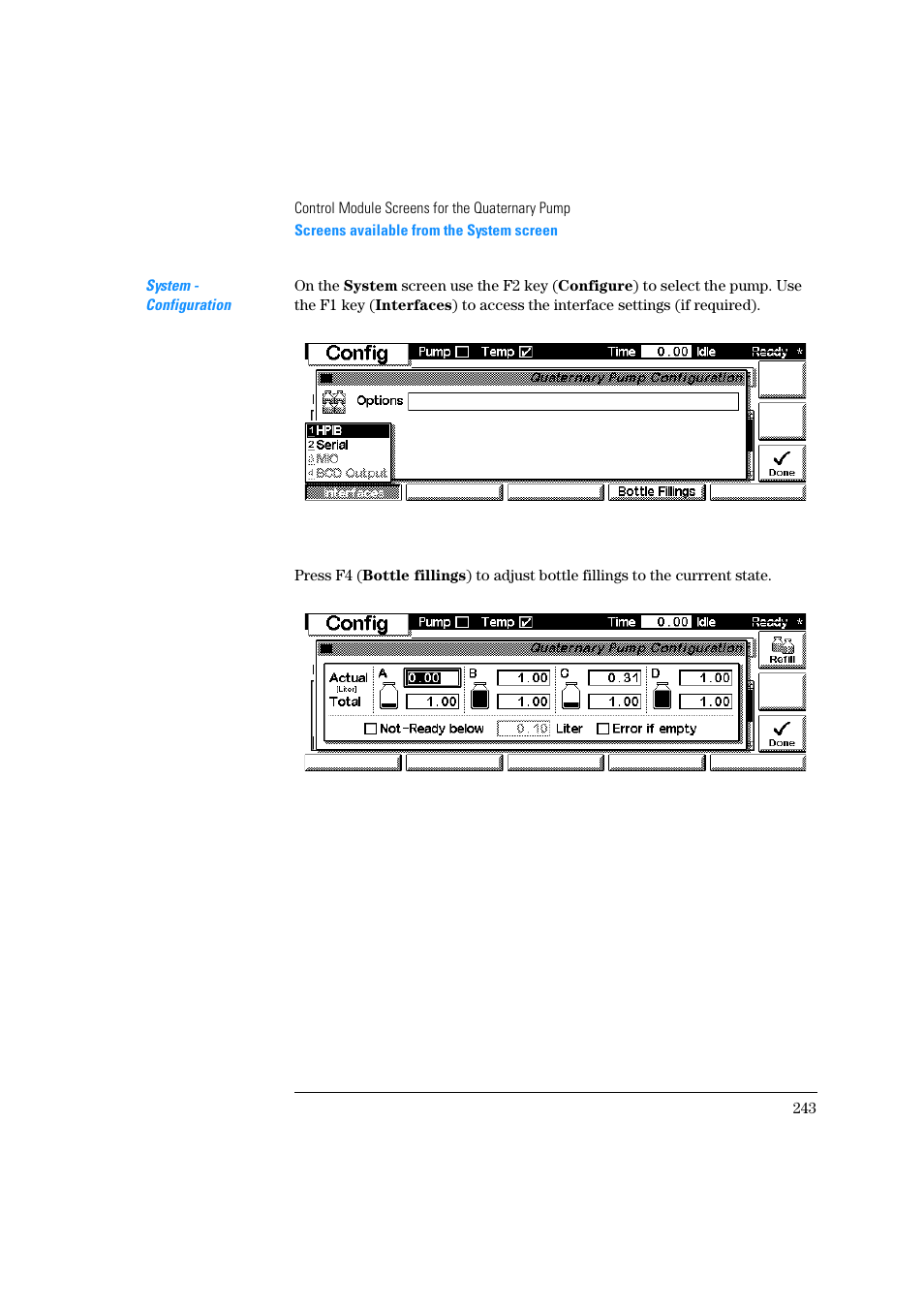 Agilent Technologies Quaternary Pump 1100 Series User Manual | Page 243 / 272