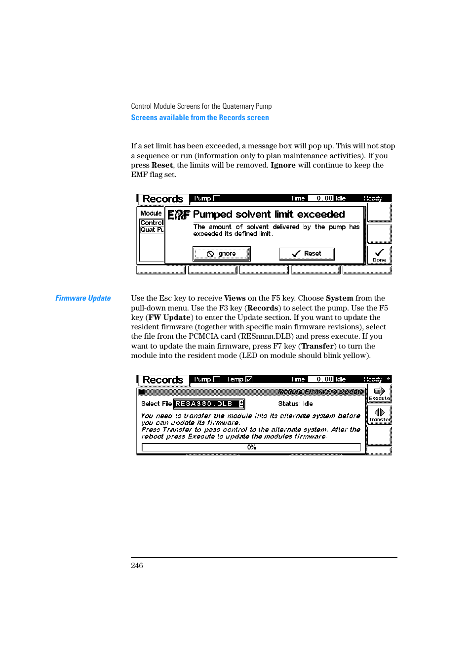 Agilent Technologies Quaternary Pump 1100 Series User Manual | Page 246 / 272