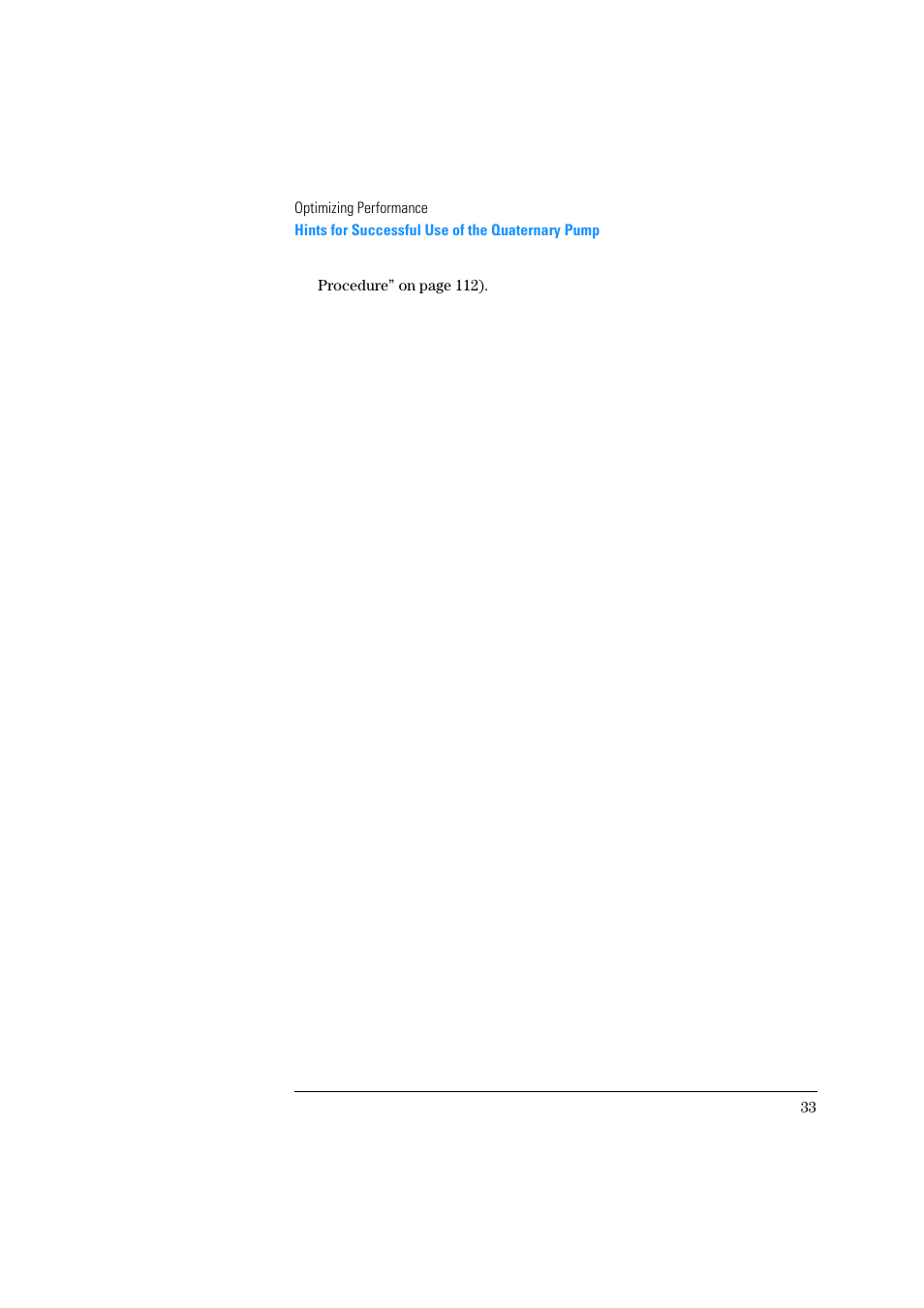 Agilent Technologies Quaternary Pump 1100 Series User Manual | Page 33 / 272