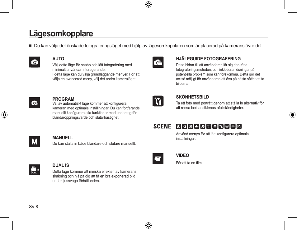 Lägesomkopplare | Samsung L310W User Manual | Page 51 / 130