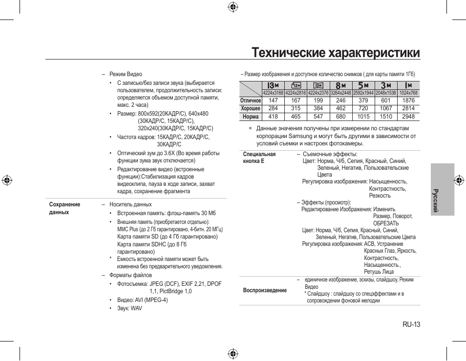 Технические характеристики | Samsung L310W User Manual | Page 84 / 130