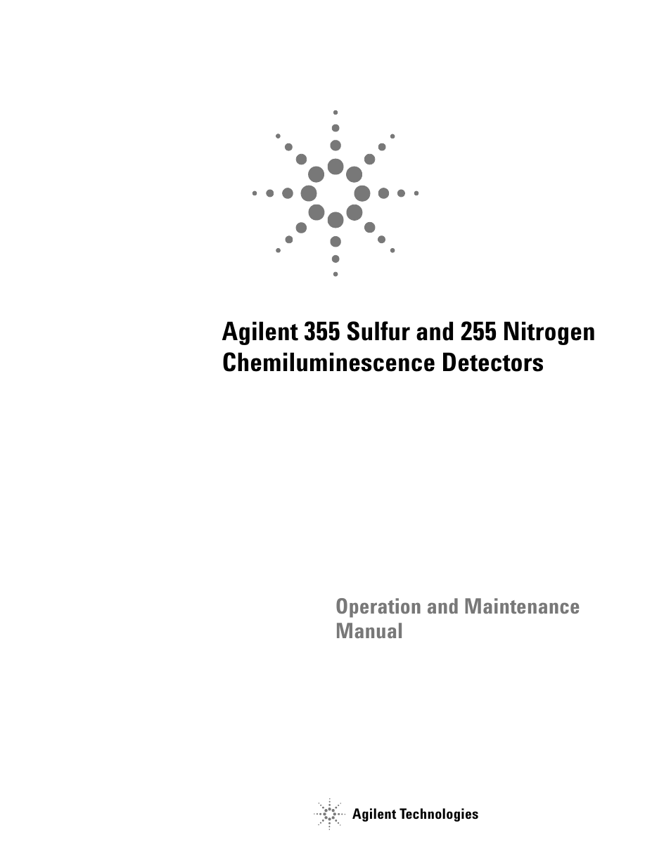 Agilent Technologies G6600-90006 User Manual | 118 pages