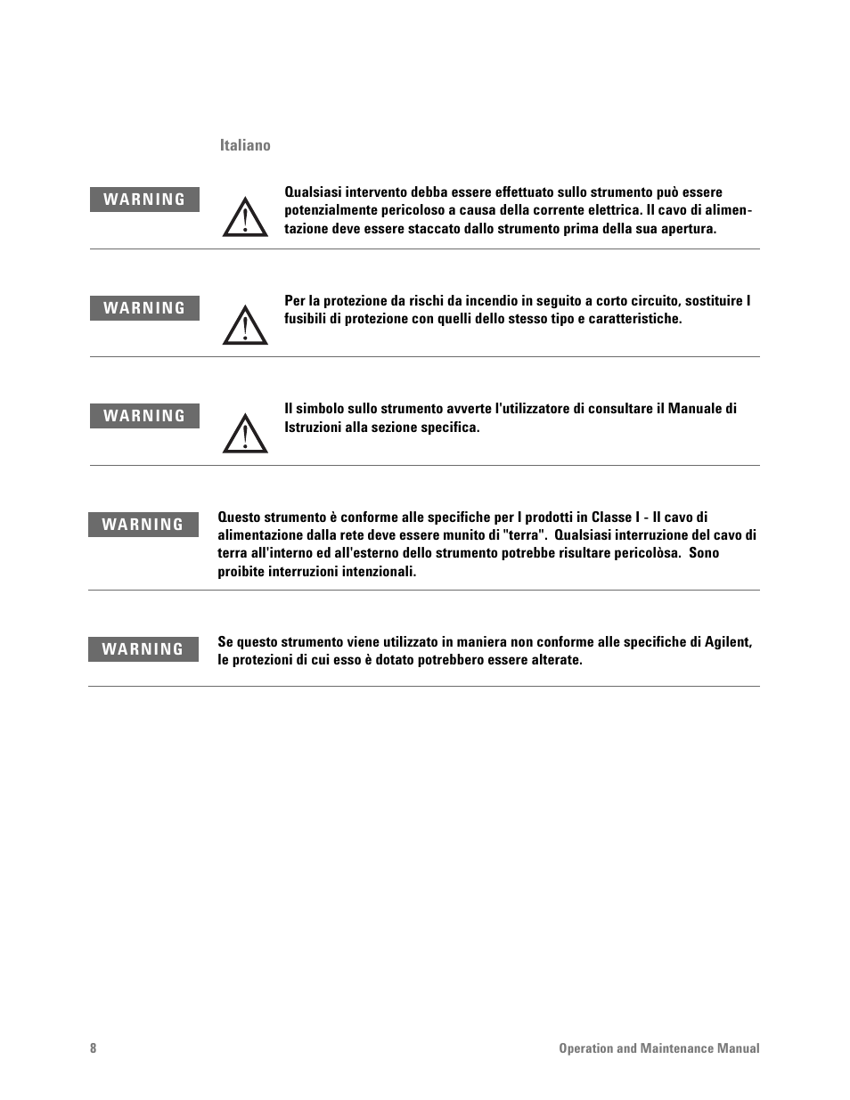 Agilent Technologies G6600-90006 User Manual | Page 8 / 118