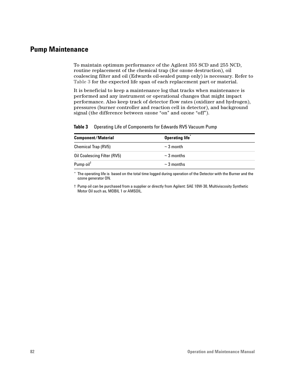 Pump maintenance | Agilent Technologies G6600-90006 User Manual | Page 82 / 118