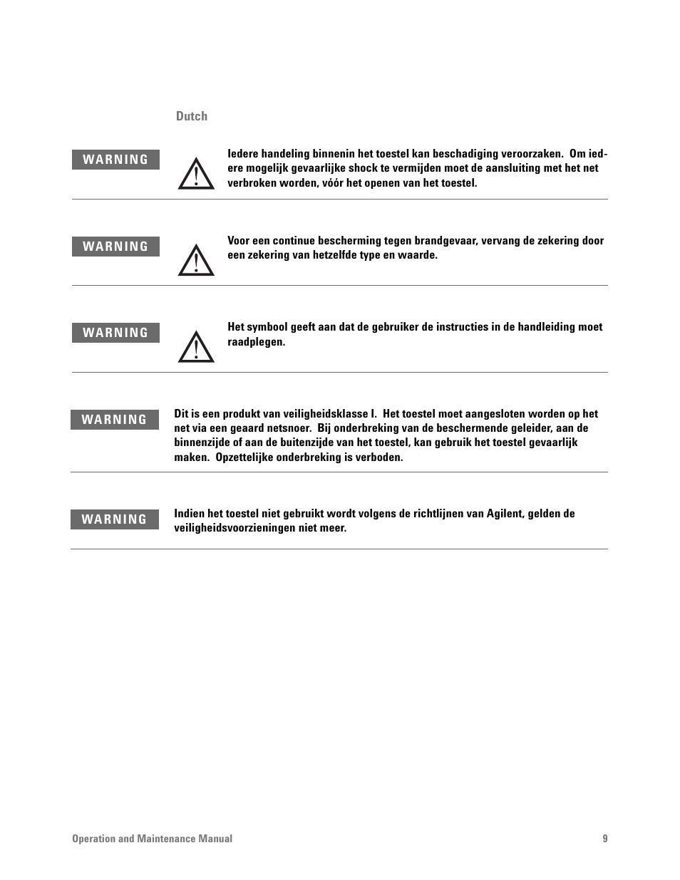 Agilent Technologies G6600-90006 User Manual | Page 9 / 118