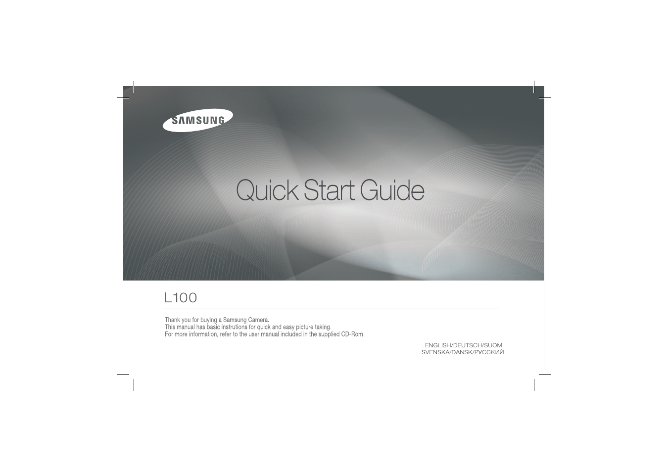 Samsung L100 User Manual | 98 pages