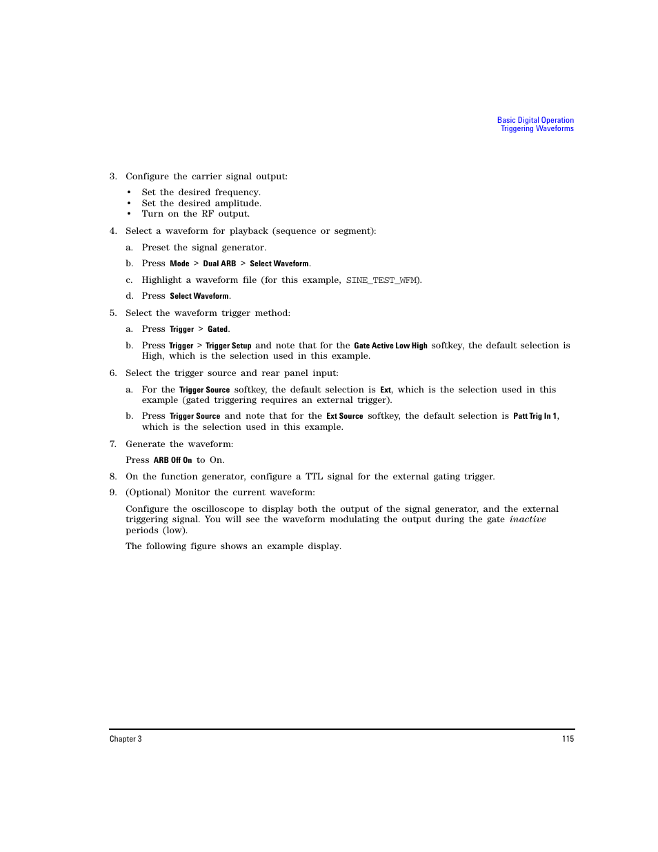 Agilent Technologies E8267D PSG User Manual | Page 129 / 318