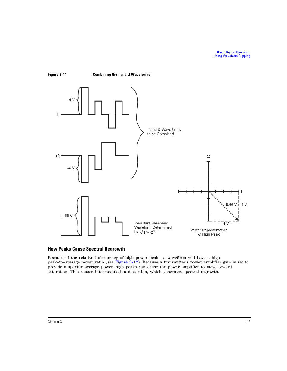 How peaks cause spectral regrowth | Agilent Technologies E8267D PSG User Manual | Page 133 / 318
