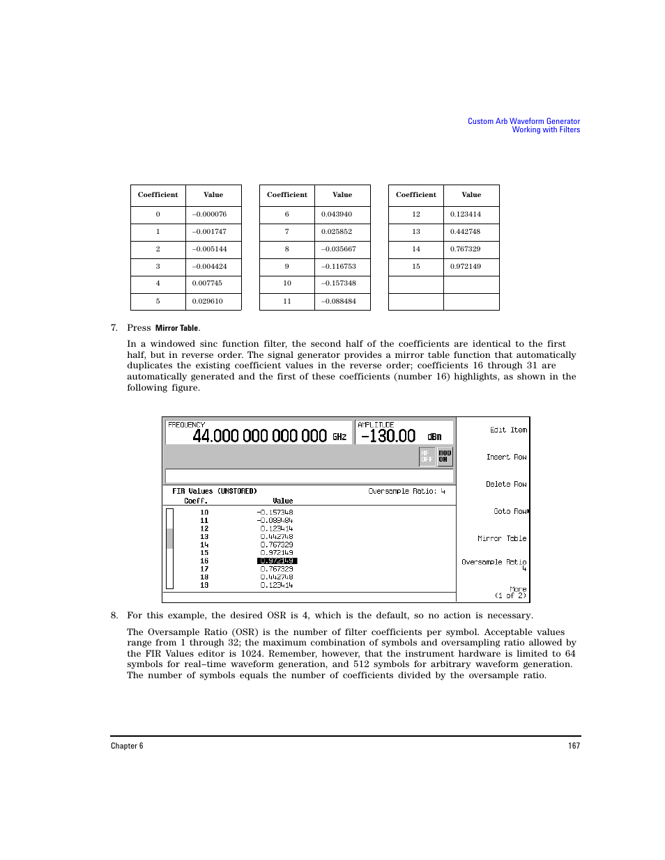 Agilent Technologies E8267D PSG User Manual | Page 181 / 318