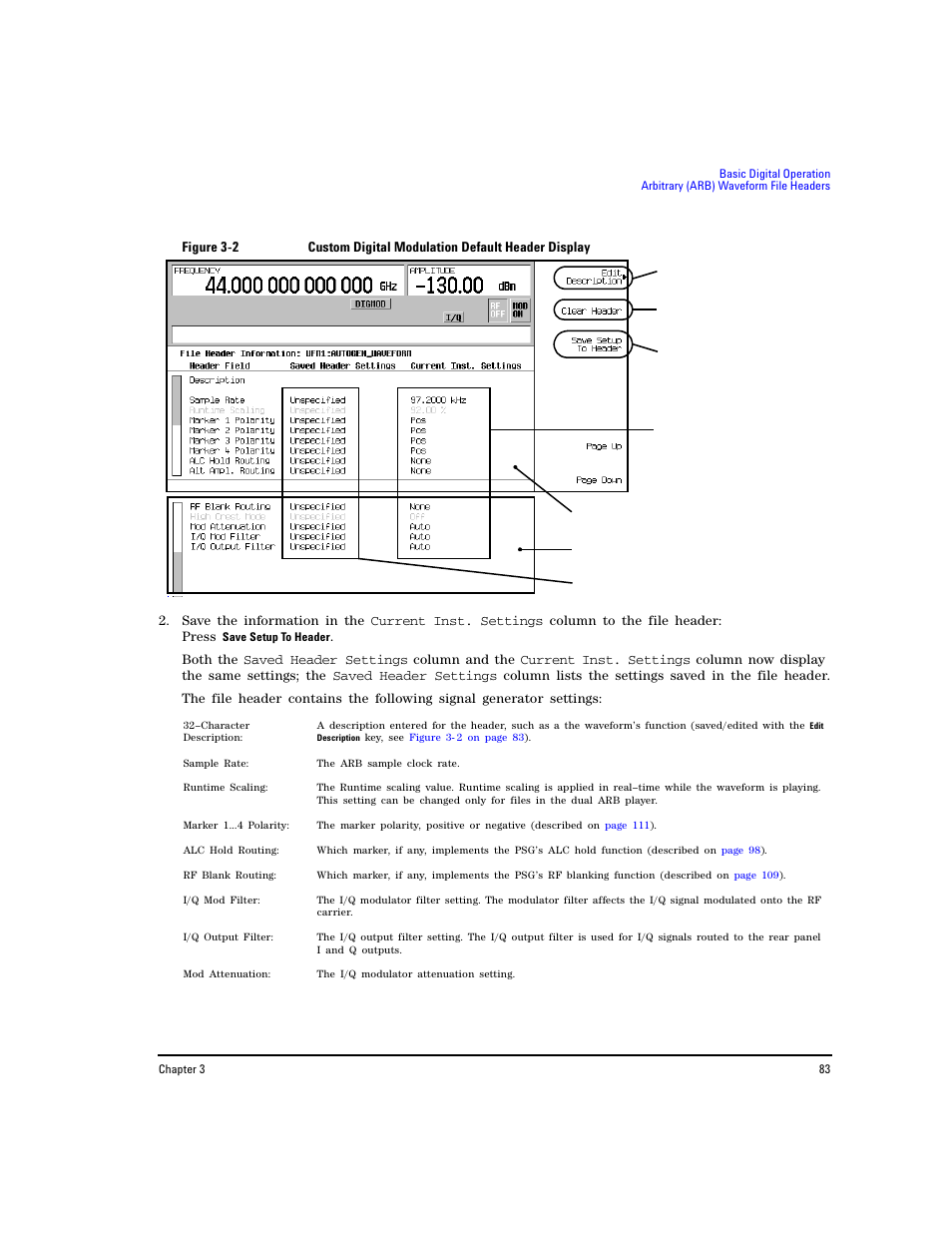 Figure 3- 2, Step 2 | Agilent Technologies E8267D PSG User Manual | Page 97 / 318
