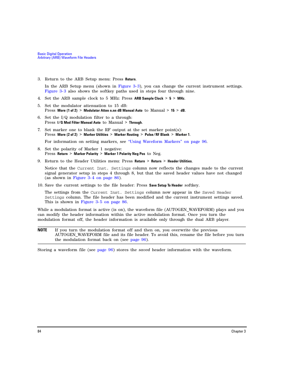 Agilent Technologies E8267D PSG User Manual | Page 98 / 318