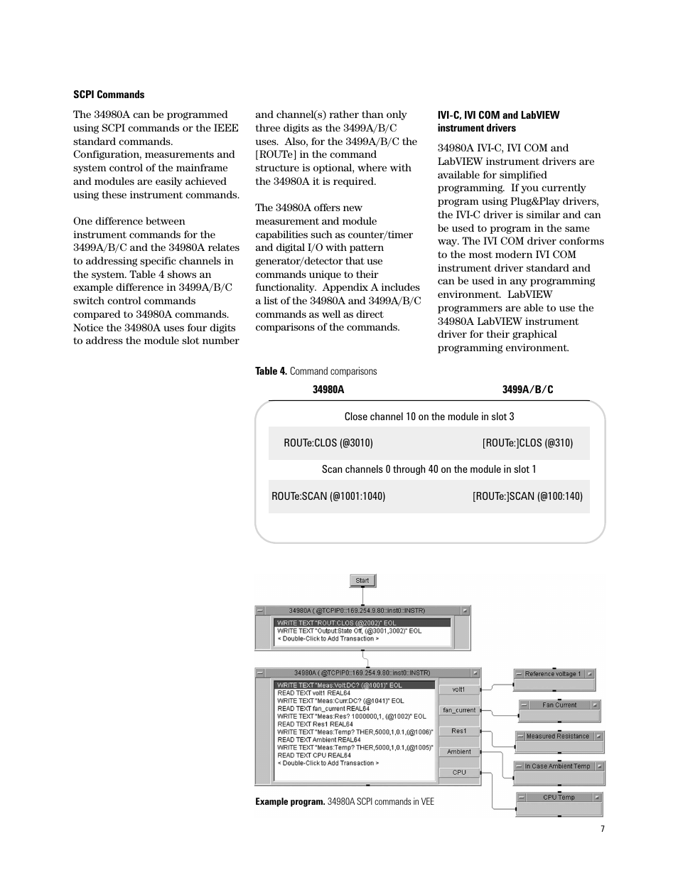 Agilent Technologies 3499A/B/C User Manual | Page 7 / 20