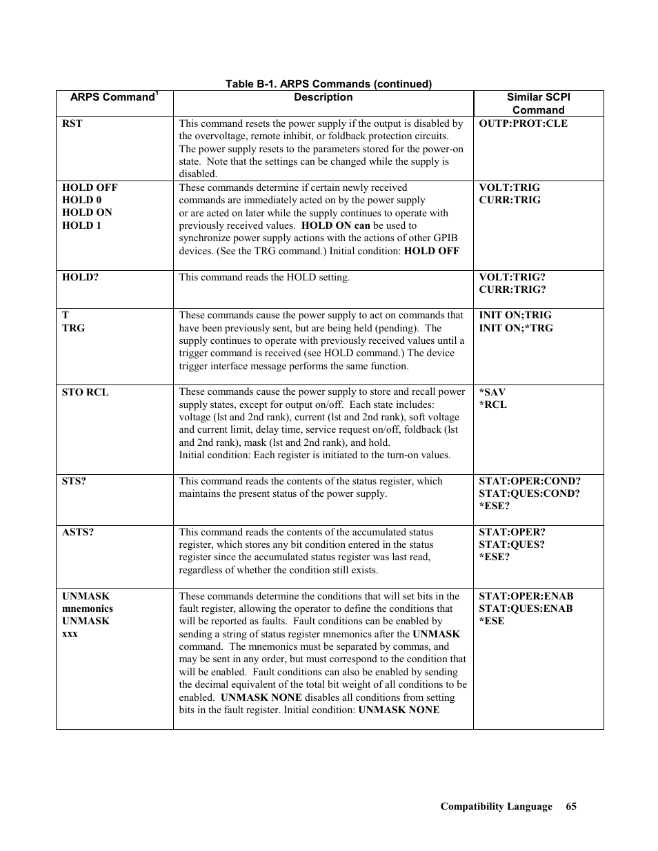 Agilent Technologies 664xA User Manual | Page 65 / 70