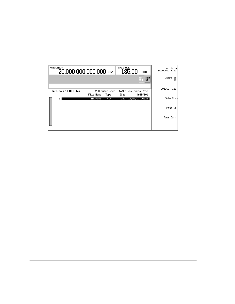 Agilent Technologies E8247C PSG CW User Manual | Page 142 / 220