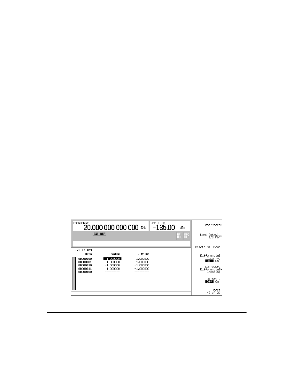 Using differential encoding | Agilent Technologies E8247C PSG CW User Manual | Page 175 / 220