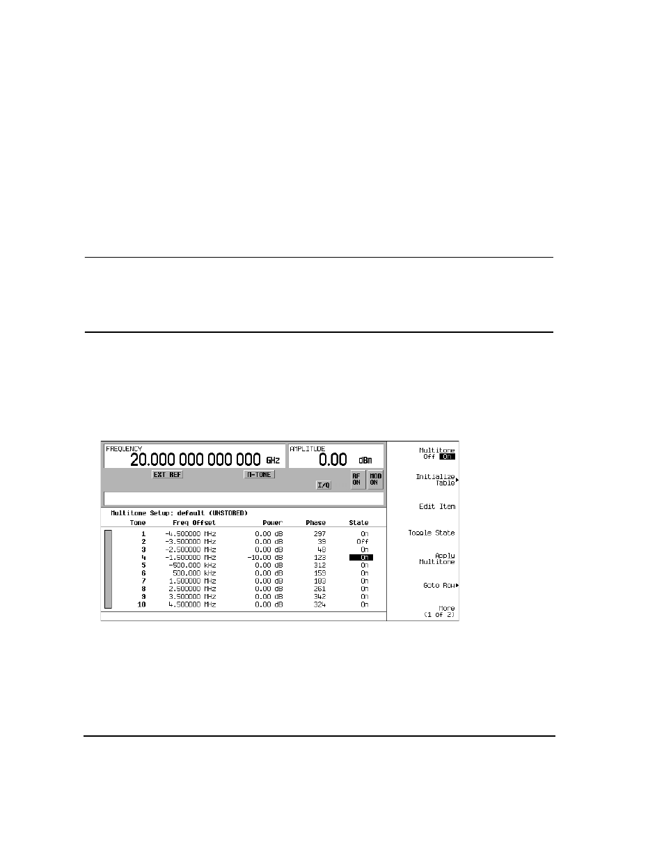 Agilent Technologies E8247C PSG CW User Manual | Page 184 / 220