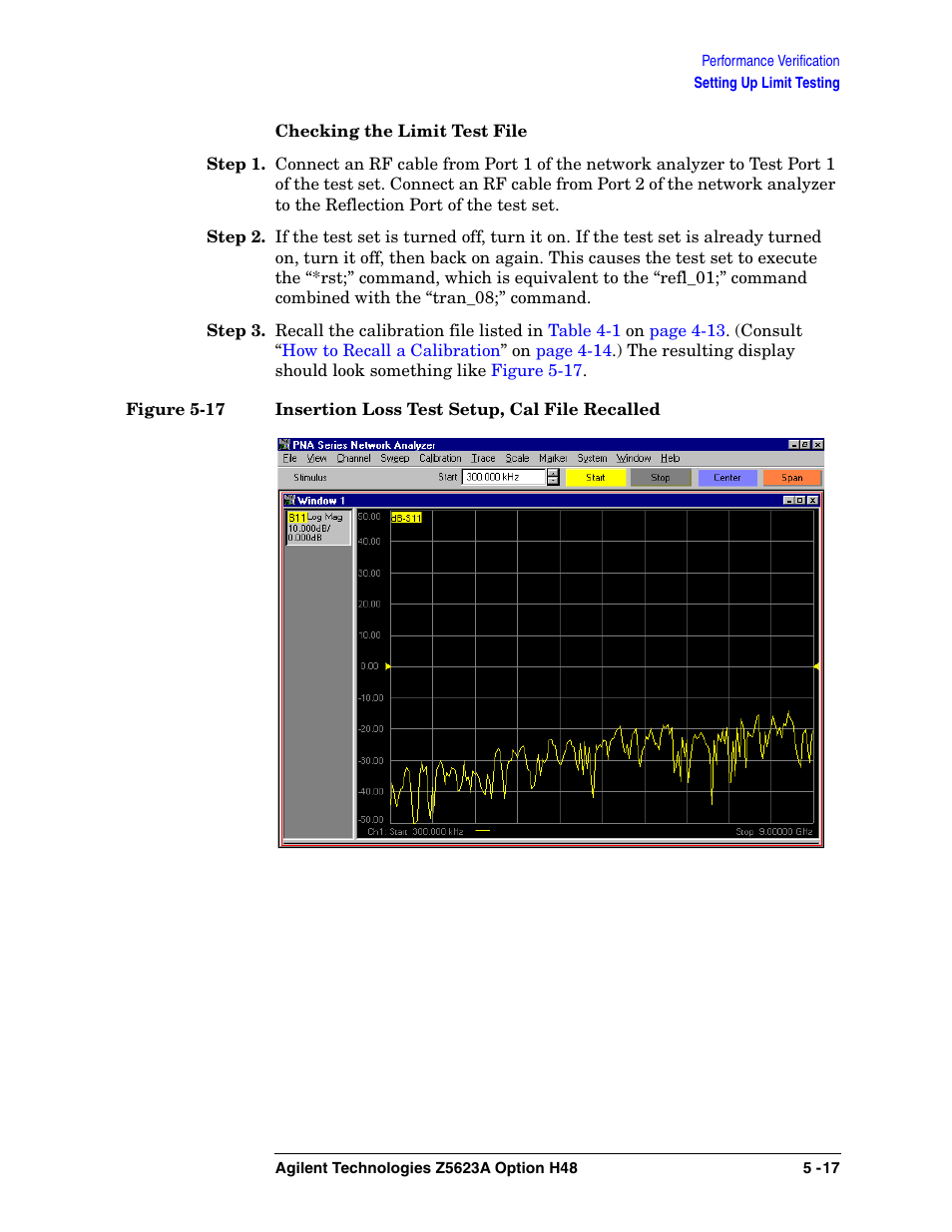 Agilent Technologies Option H48 Multiport Test Set Z5623A User Manual | Page 85 / 138